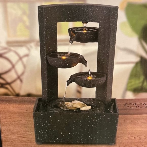 Other - NEW LED Flowing Water Tabletop Fountain